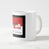 Wir Liebe Indonesien Jumbo-Tasse (Vorderseite Rechts)