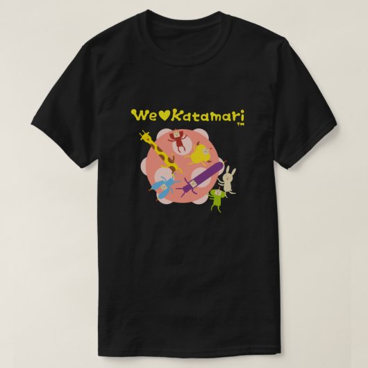 Wir Liebe Katamari T-Shirt (Design vorne)