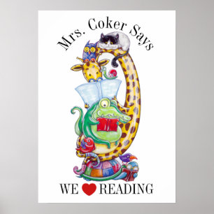 Wir Liebe lesen ! Poster