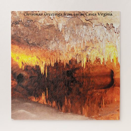 Wir Liebe Luray Caves Virginia. Jigsaw Puzzle (Vertikal)