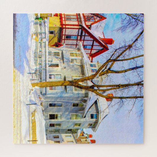 Wir Liebe Madison Wisconsin. Puzzle (Horizontal)