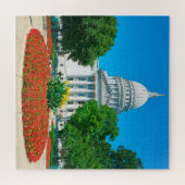 Wir Liebe Madison Wisconsin. Puzzle (Horizontal)