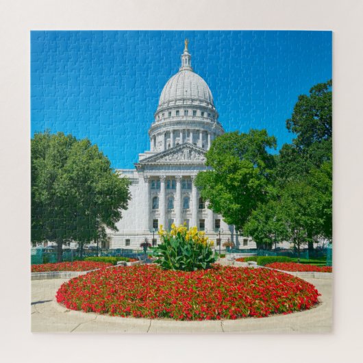 Wir Liebe Madison Wisconsin. Puzzle (Vertikal)