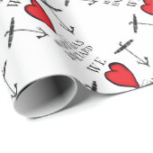 wir Liebe Martha's Vineyard Geschenkpapier (Rolleneckpunkt)