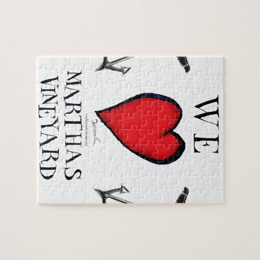 wir Liebe Martha's Vineyard Puzzle (Horizontal)