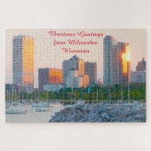 Wir Liebe Milwaukee Wisconsin. Jigsaw Puzzle (Horizontal)