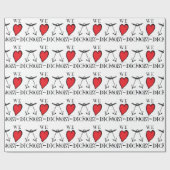 wir Liebe MobyDick Geschenkpapier (Flach)