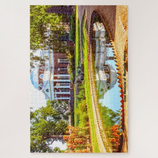 Wir Liebe Monticello Jigsaw Puzzle (Vertikal)