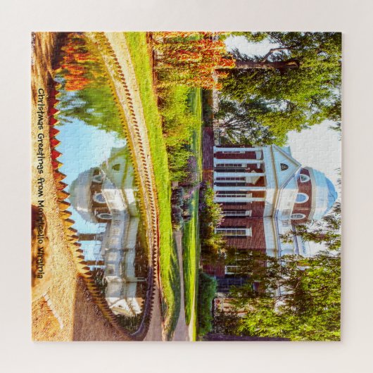 Wir Liebe Monticello Virginia Jigsaw Puzzle (Horizontal)