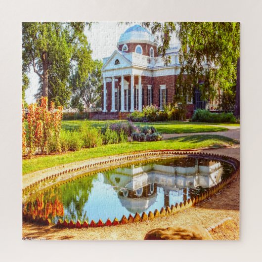 Wir Liebe Monticello Virginia Puzzle (Vertikal)