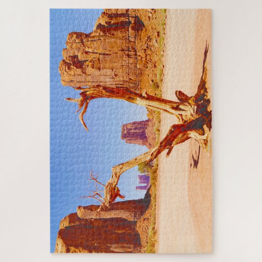 Wir Liebe Monument Valley Utah Puzzle (Vertikal)