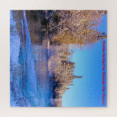 Wir Liebe Namekagon River Wisconsin. Jigsaw Puzzle (Horizontal)