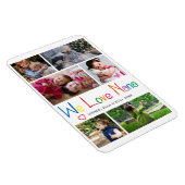 Wir Liebe Nana Foto Collage Magnet (Rechte Seite)