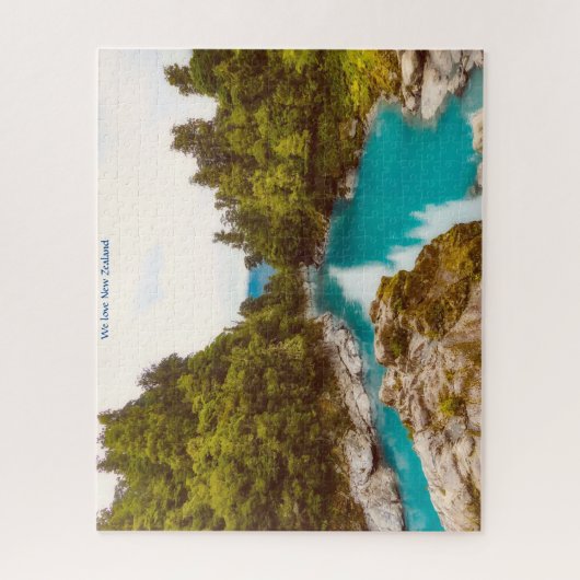 Wir Liebe Neuseeland Puzzle (Vertikal)