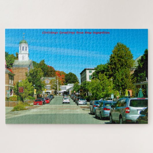 Wir Liebe New Hampshire Jigsaw Puzzle (Horizontal)