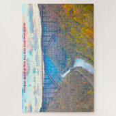 Wir Liebe New River Gorge West Virginia. Jigsaw Pu Puzzle (Vertikal)