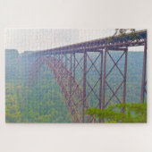 Wir Liebe New River Gorge West Virginia. Puzzle (Horizontal)