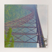 Wir Liebe New Rivers Gorge West Virginia. Puzzle (Horizontal)