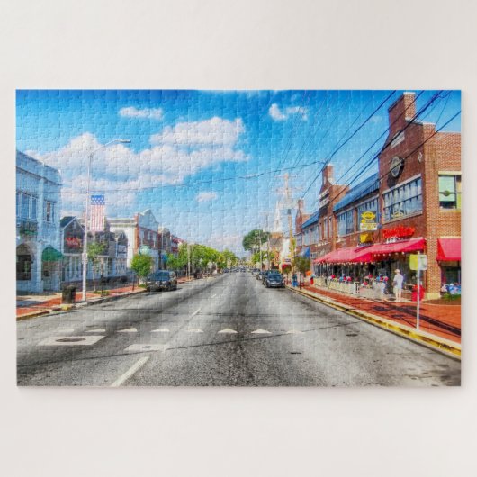 Wir Liebe Newark Delaware Puzzle (Horizontal)
