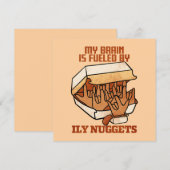 Wir Liebe Nuggets - Nugget Liebe - ASL ILY Obsessi Save The Date (Vorne/Hinten)