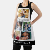 Wir Liebe Oma Grandkids 5 Foto schwarz-weiß Schürze (InSitu)