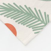 Wir Liebe Oma & Opa Blütencreme Weißes Foto Fleecedecke (Ecke)