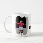 Wir Liebe Opa vollständig anpassbar zwei Foto Kaffeetasse (Links)