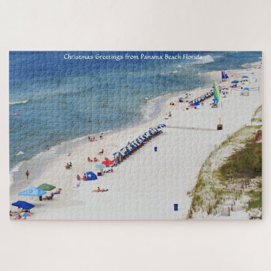 Wir Liebe Panama Beach Florida Jigsaw Puzzle (Horizontal)