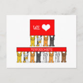 Wir Liebe Perfusionisten Postkarte (Vorderseite)