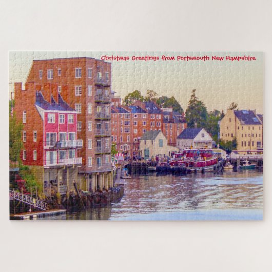 Wir Liebe Portsmouth New Hampshire Jigsaw Puzzle (Horizontal)