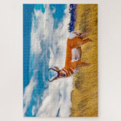 Wir Liebe Prong Horn Deer Wyoming Puzzle (Vertikal)