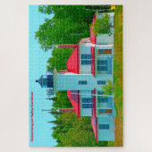 Wir Liebe Raspberry Island Wisconsin. Jigsaw Puzzl Puzzle (Vertikal)