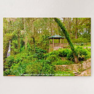 Wir Liebe Regenbogenfedern in Florida Jigsaw Puzzl Puzzle