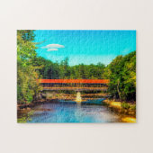 Wir Liebe Saco River New Hampshire Puzzle (Horizontal)