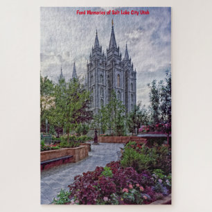Wir Liebe Salt Lake City Utah Jigsaw Puzzle