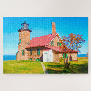 Wir Liebe Sand Island Wisconsin. Puzzle
