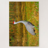 Wir Liebe Sandhill Cranes Florida Puzzle (Vertikal)