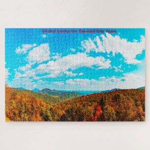 Wir Liebe Shenandoah Valley Virginia. Jigsaw Puzzl Puzzle