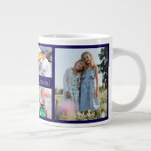 Wir Liebe Sie Abuela Großmutter 6 Foto Jumbo-Tasse (Rechts)