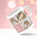 Wir Liebe Sie Abuela Personalisiertes Foto Kaffee  Kaffeetasse<br><div class="desc">Passen Sie diese Decke an und geben Sie sie als ein tolles Geschenk!!</div>