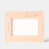 Wir Liebe Sie Abuela Script Herzlichen Großmutter Geätzte Rahmen (Vorderseite)