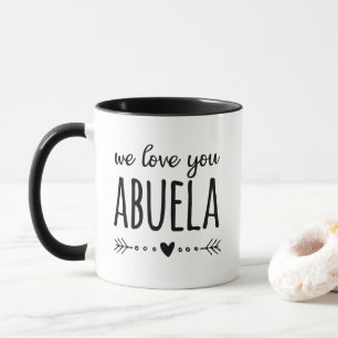Wir Liebe Sie Abuela Tasse