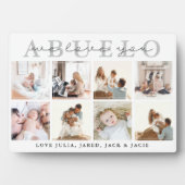 Wir Liebe Sie, Abuelo Plaque Fotoplatte (Vorderseite)