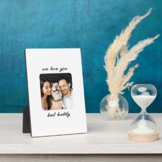 Wir Liebe Sie am besten: Eine herzliche Anerkennun Fotoplatte