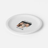 Wir Liebe Sie am besten: Eine herzliche Anerkennun Pappteller (Schrägansicht)