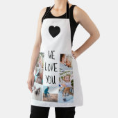 Wir Liebe Sie | Benutzerdefiniertes Sortierraster  Schürze (InSitu)