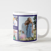 Wir Liebe Sie Bubbe Großmutter 6 Foto Jumbo-Tasse (Rechts)