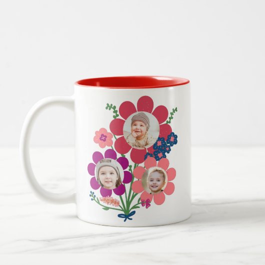 Wir Liebe Sie Bunchen, Custom Foto Geschenk Tasse  (Links)