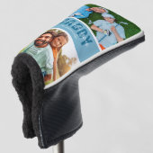 Wir Liebe Sie Daddy 2 Foto Blue Golf Headcover (3/4 Vorderseite)