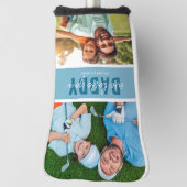 Wir Liebe Sie Daddy 2 Foto Blue Golf Headcover (Rotieren 90)